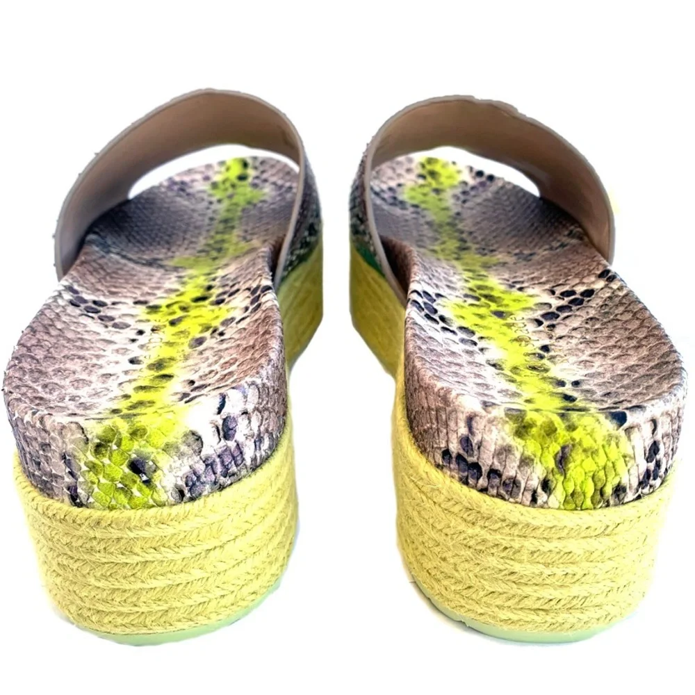 BNWOBOX Kate Spade Kia Espadrille-Lemon Sorbet Size 10 - Picture 9 of 10